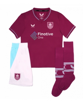 Billige Fotballdrakt Burnley Replika Hjemmedraktsett Barn 2026-27 Kortermet (med bukser)